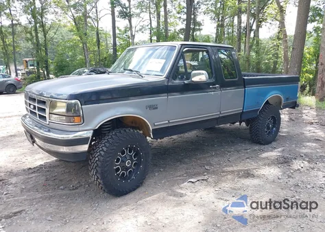 1995 Ford F150 из США, поврежденный, VIN 1FTEX14N2SKA89705